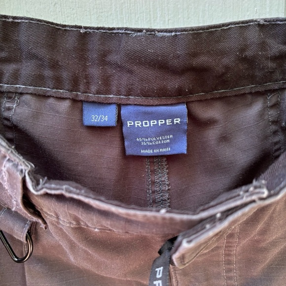 PROPPER—Cargo Utility / Uniform Tactical Pants—Men’s 32 x 34—9 Pockets—VG+ - Picture 3 of 12
